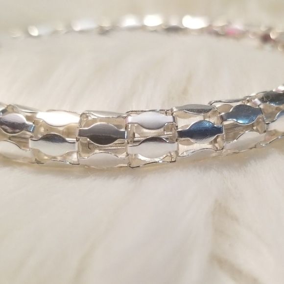 Silvertone Bracelet  - Picture 3 of 5